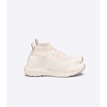 White Men's Veja V-KNIT VEJA X RICK OWENS MID Running Shoes | AU 154GSO